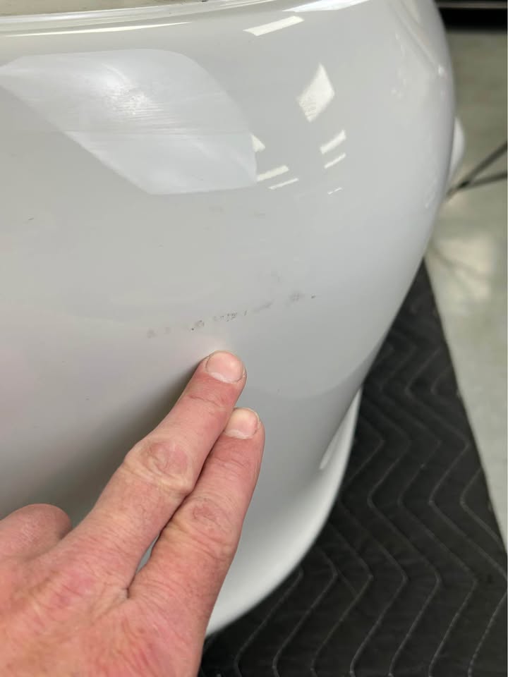 Porsche 996 GT3 Rear Bumper (white)