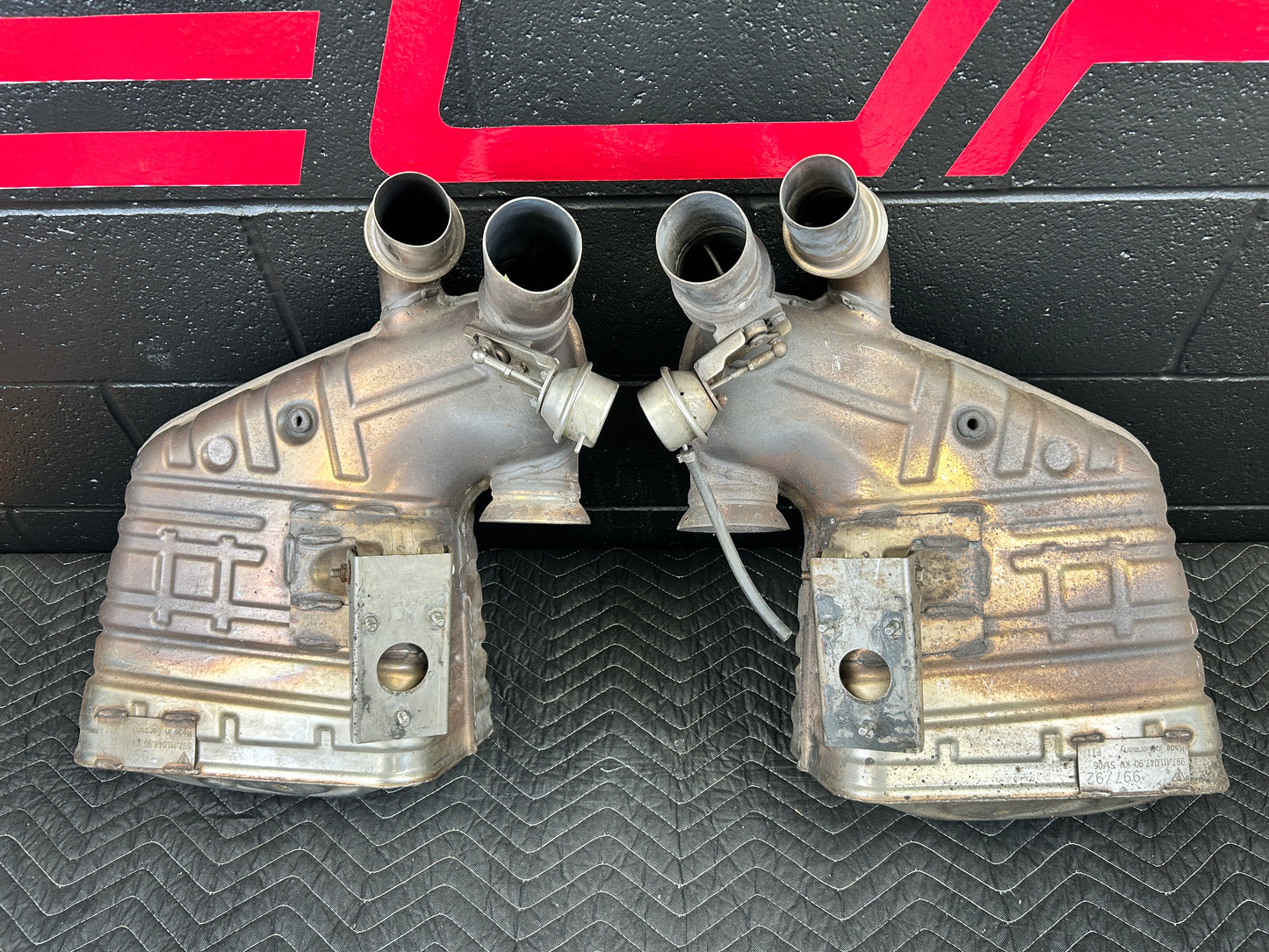 Porsche 911 996 GT3 Side Muffler Exhaust USED **READ DESCRIPTION**