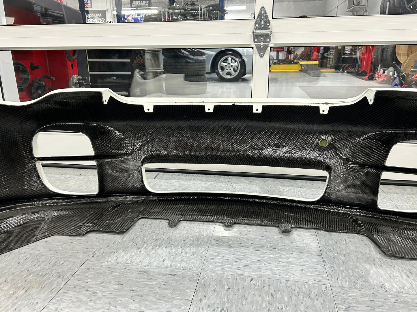 996 WERK's GT2 CARBON FIBER Front Brumper USED