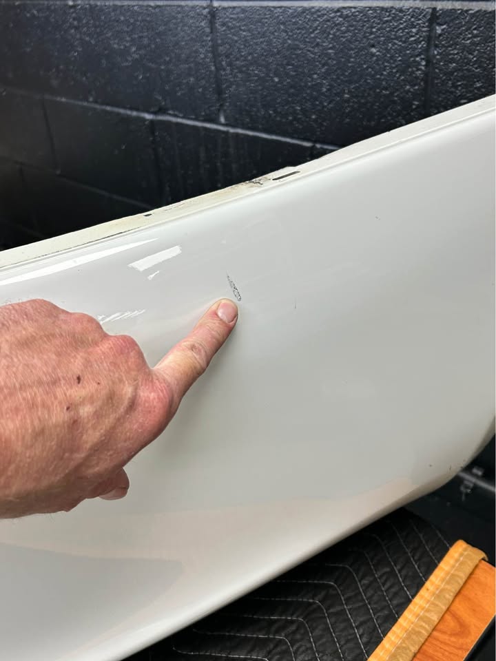 Porsche 996 GT3 Rear Bumper (white)