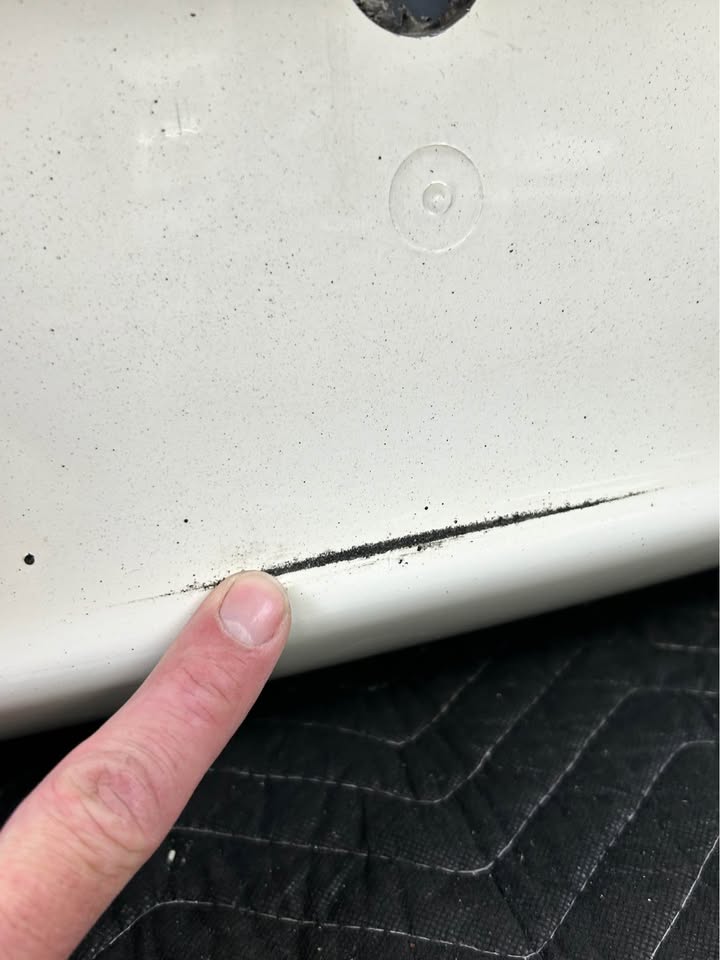 Porsche 996 GT3 Rear Bumper (white)