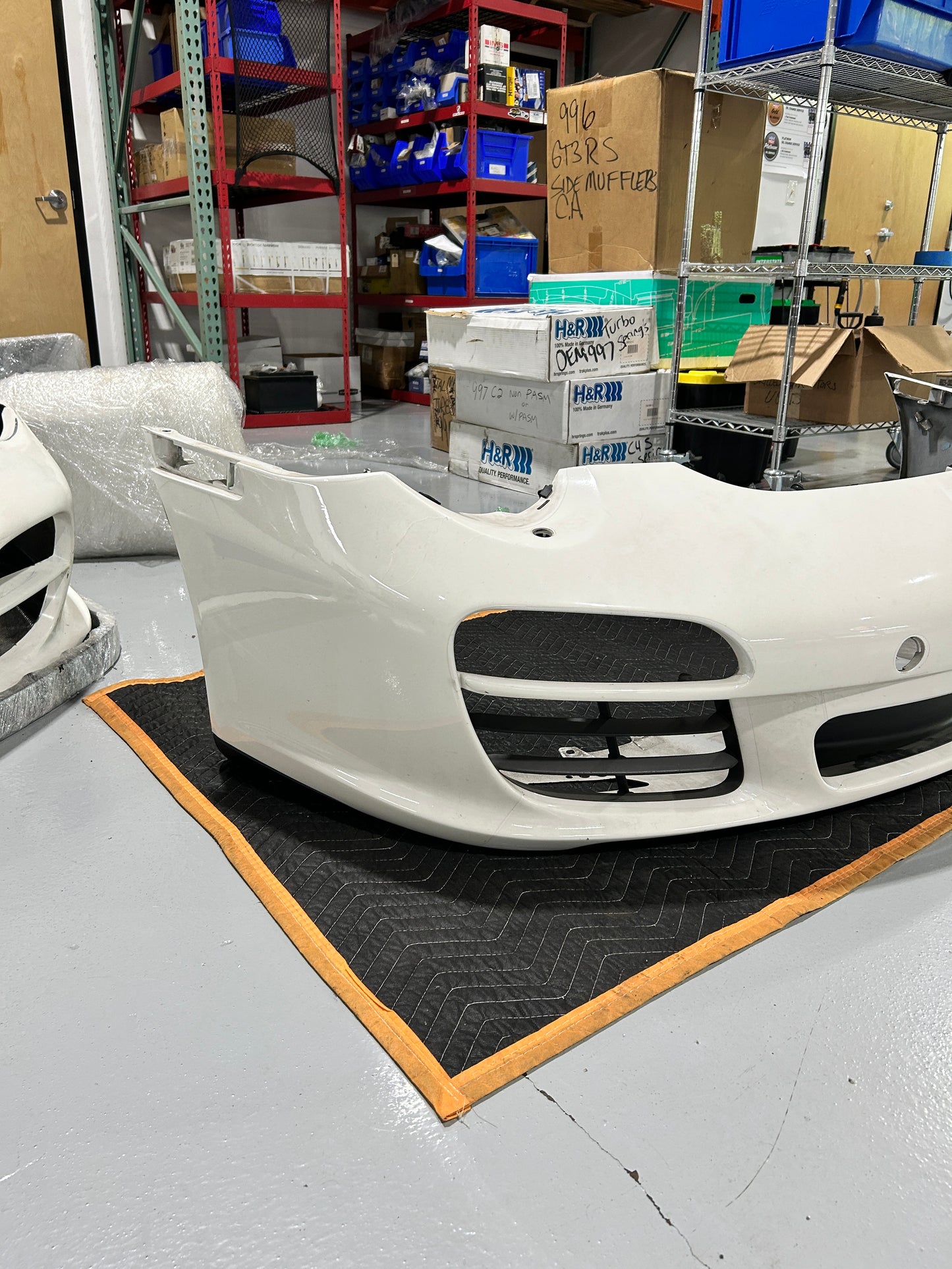 Porsche 997.2 C2S Front Bumper Cover (White)