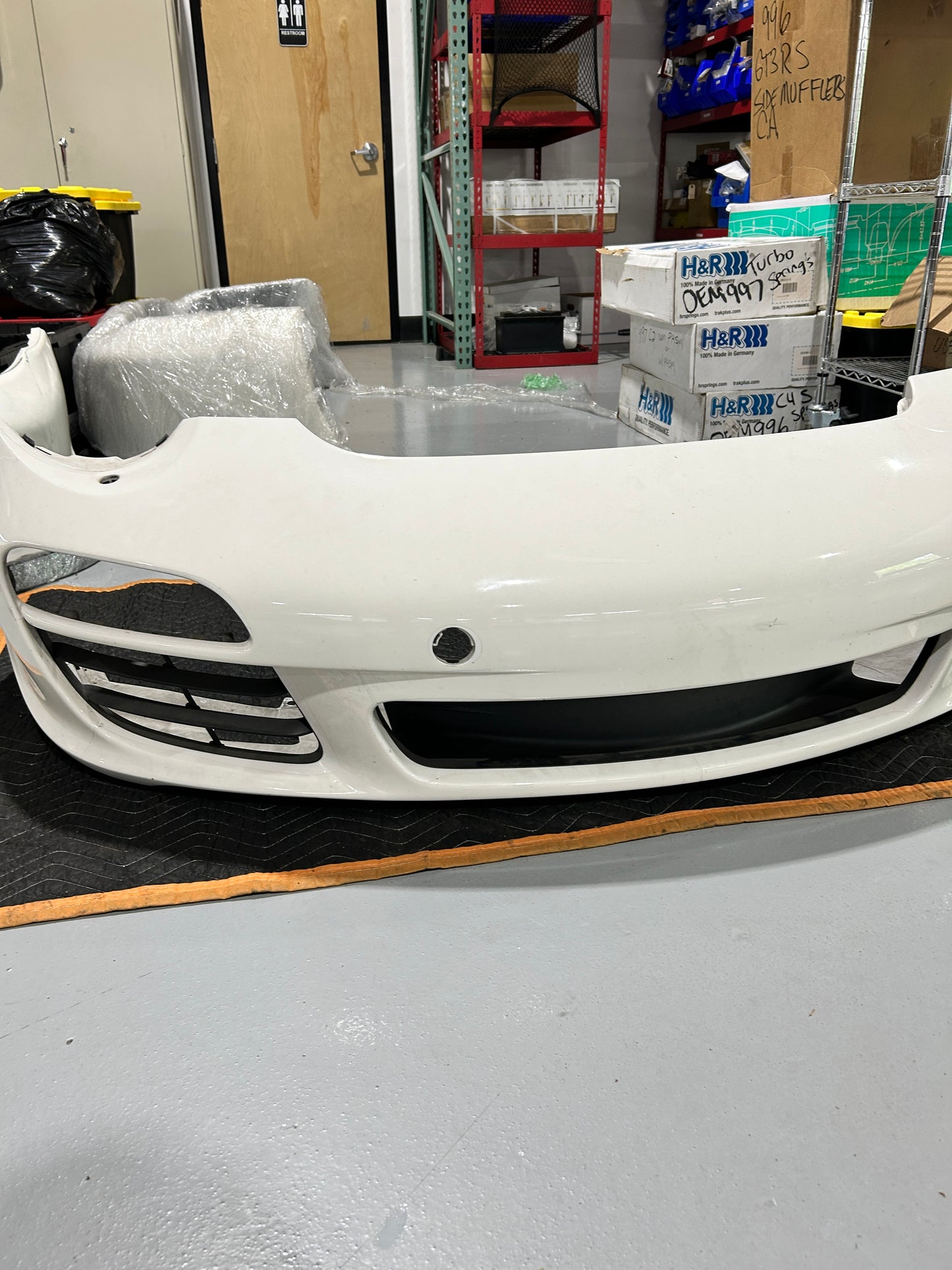 Porsche 997.2 C2S Front Bumper Cover (White)