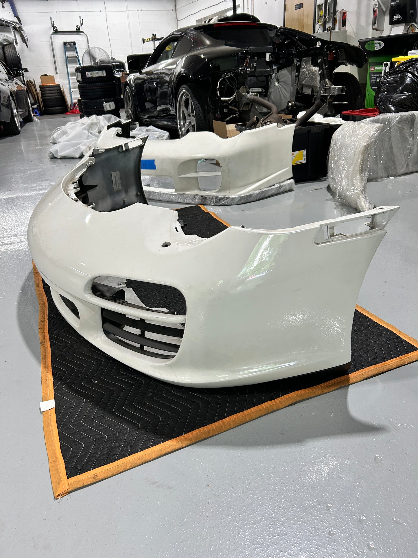 Porsche 997.2 C2S Front Bumper Cover (White)