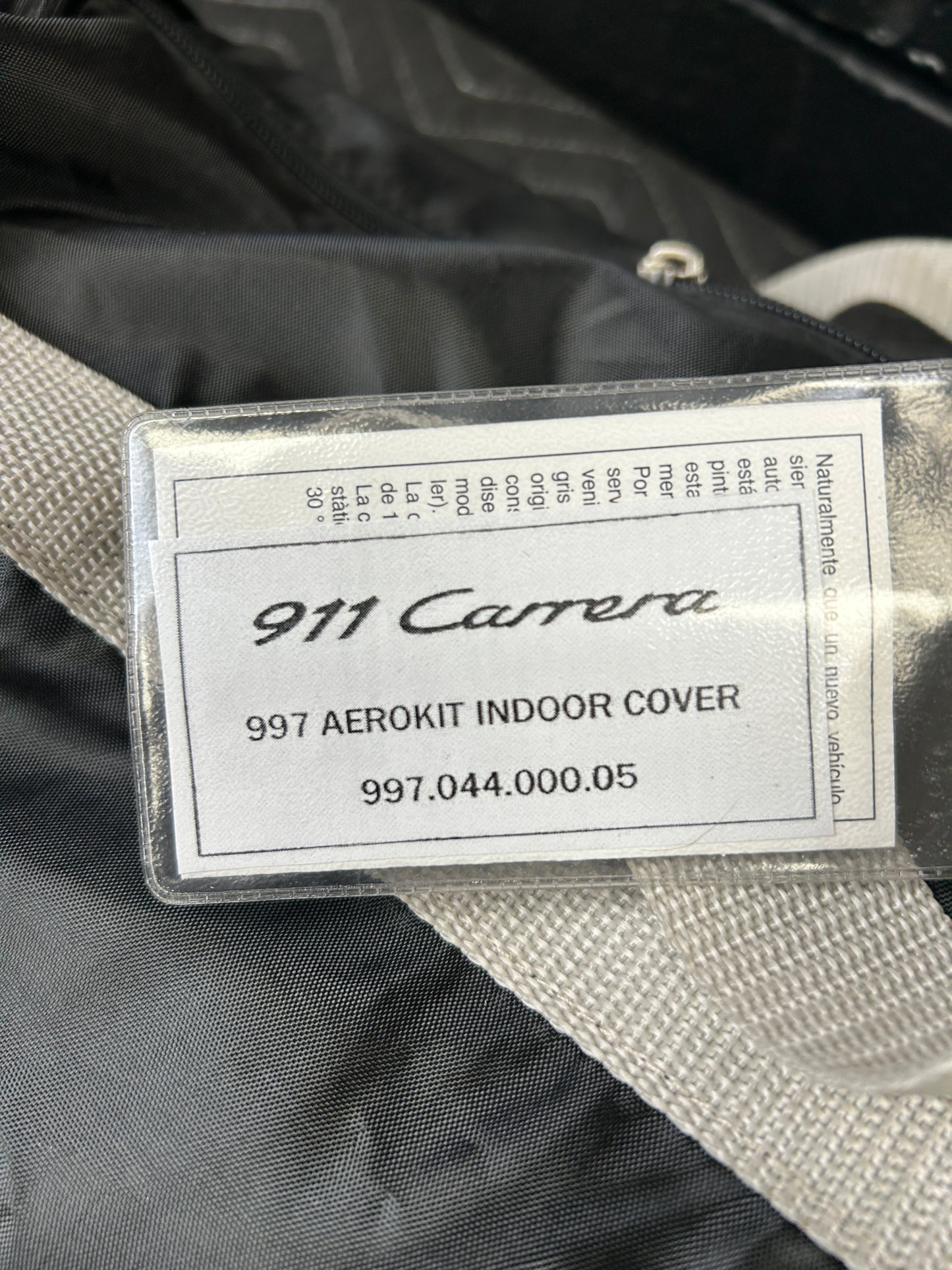 Porsche 911 997 Aerokit Indoor Car Cover Excellent Condition